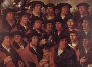 JACOBSZ, Dirck, Group Portrait of the Arquebusiers of Amsterdam